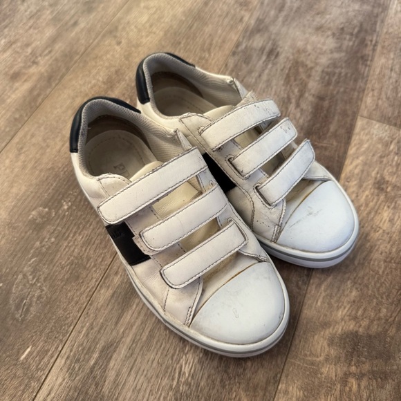 Prada Kids' Toddler Leather Low Top Sneakers - White - Size: 2 or 2.5 - Picture 4 of 14